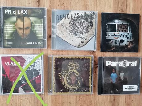 Rôzne sk hip hop cd, 