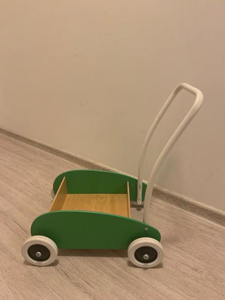 Chodiaca hracka,choditko,vozik mula,ikea, 
