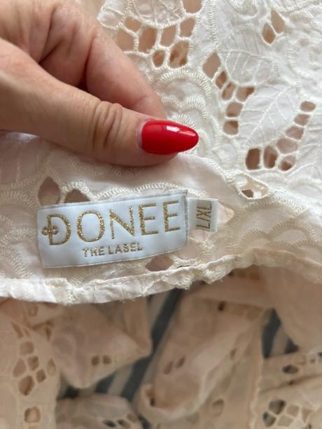 Zavinovacia bledoruzova bluzka donee the label, xl