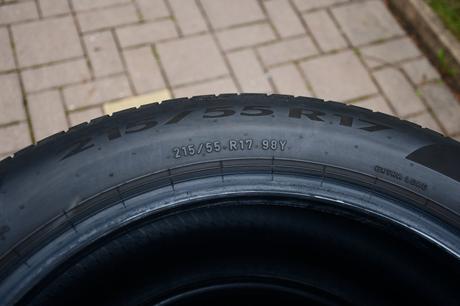 Letné pneumatiky pirelli 215/55 r17 98y, 