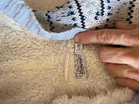 Mikina / teplý svetrik (bundička), dirkje,74