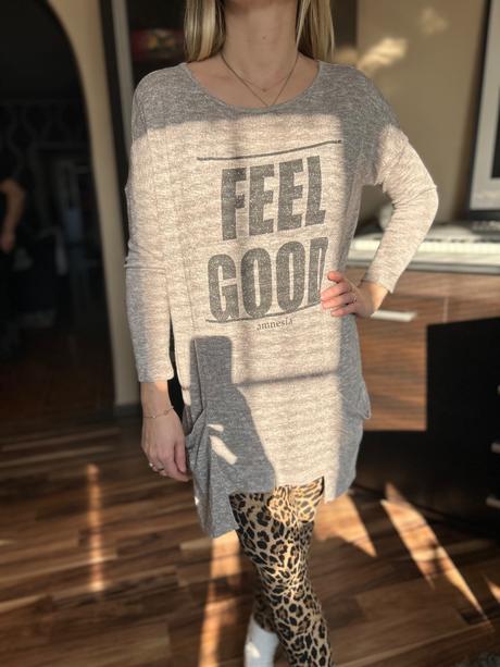 Trblietavá tunika s/m, m