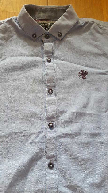 Modrá košeľa next č.128, next,128