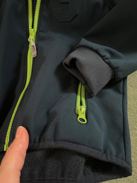 Nepremokavá softshell bunda, h&m,110
