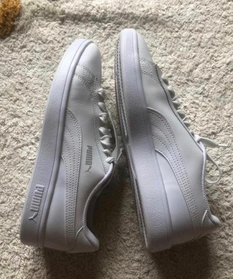 Biele kožené tenisky puma 38, puma,38