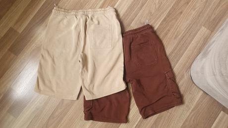 2x teplákové kratase, c&a,152