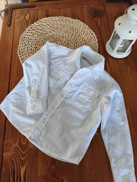 Košela biela 104-110, kids,104