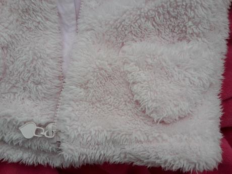 Ff máličko nosená ružová bundička, f&f,80