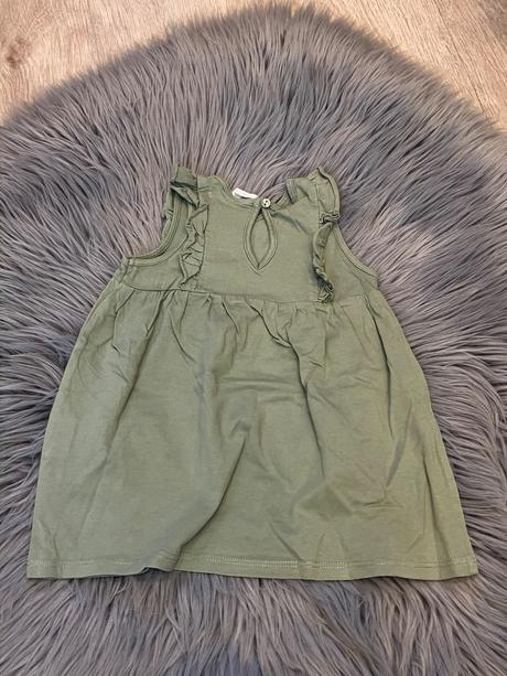 Dievčenské šaty s volánmi h&m (74), h&m,74