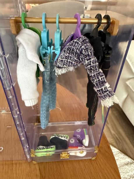 Rainbow high šatník s bábikami, 