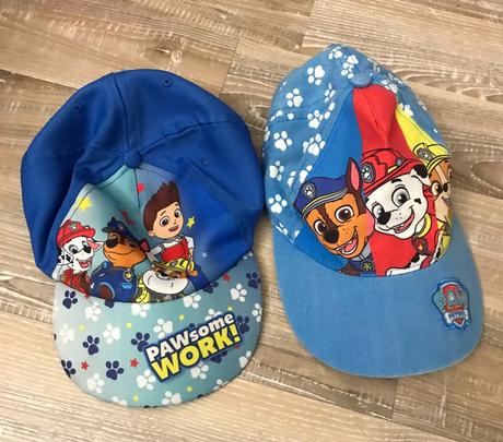 2ks šiltovky paw patrol cena spolu, nickelodeon,50