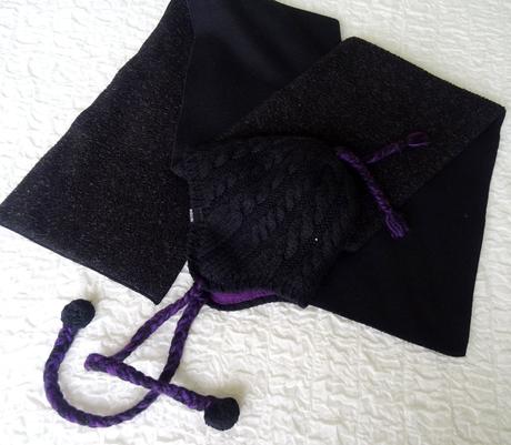 Teplučká čapica + šál, veľ. s, s