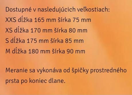 Detské cyklistické rukavice, m
