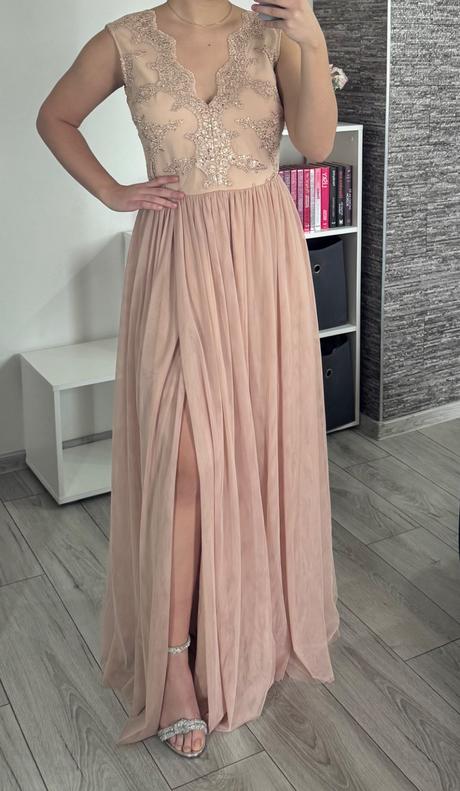 Zlaté spoločenské saty, m