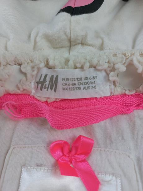 Hunata bundicka panda, h&m, 122/128, h&m,122