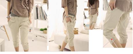 Pekné nohavice na leto, xs