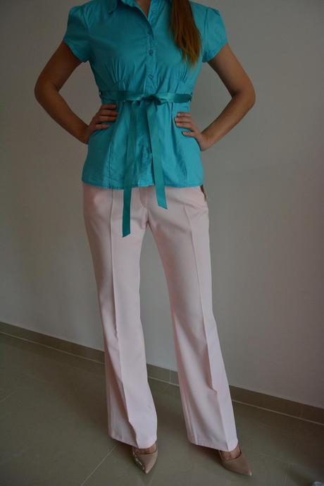 Elegantné nohavice zn.tussi, 42