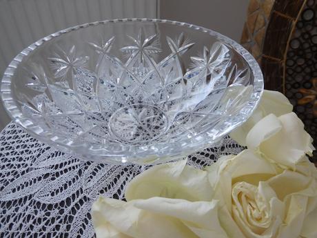 Kryštálová miska -top top stav,, 