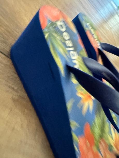 Desigual žabky na platforme, desigual,38