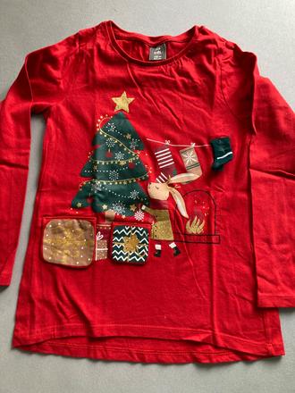 Tričko s vianočným motívom, 122