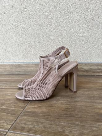 Sandále na opätku - 36, 36