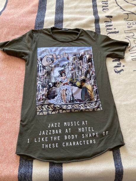 Tričko kvalitné jazz, s