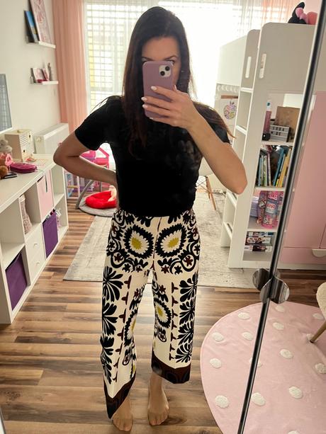 Culotte nohavice zara, zara,s