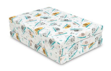 Sensillo skladací matrac chameleón 120x60x5cm, šírka (cm): 60,dĺžka (cm): 120