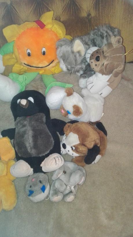 Mix plyšových hračiek, 