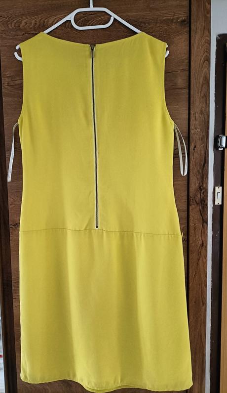 Tommy hilfiger..citrónove šaty.veľkosť 38, tommy hilfiger,m
