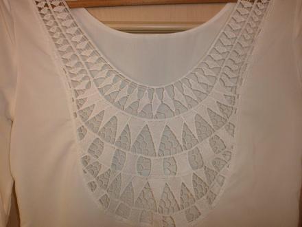 Tunika,či minišaty s čipkou na chrbáte, 40