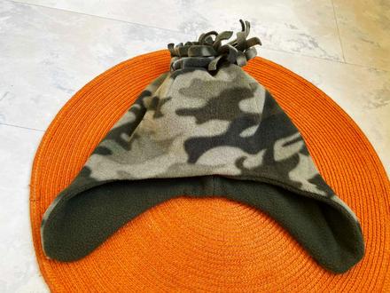 Maskáčová flisová podšitá čiapka, f&f,104