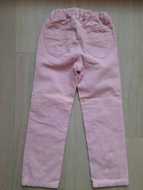 Menchestrové nohavice, h&m,110