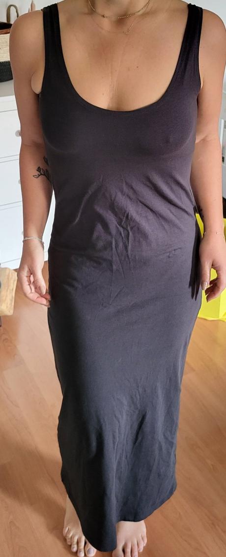 Maxi tielkové šaty, m