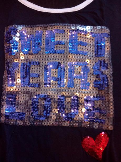 Tričko flitre sweet years, m