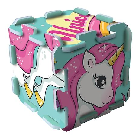 Penové puzzle jednorožec,