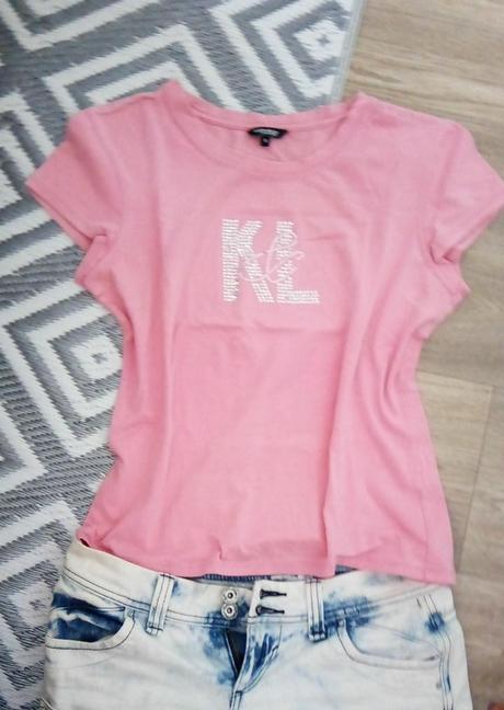Elastické hladké tričko, kenvelo,m