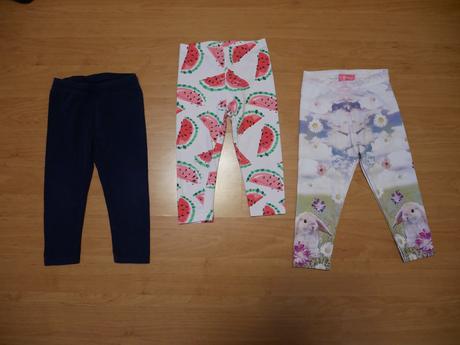 Balenie legín-len svetlé, h&m,86