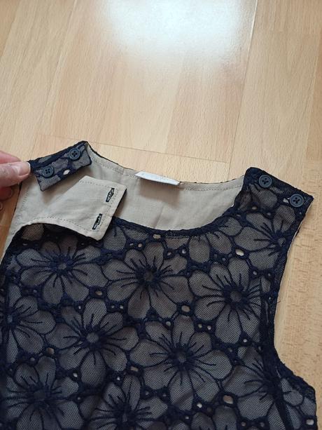 Čipkovany overal v 128, matalan,128
