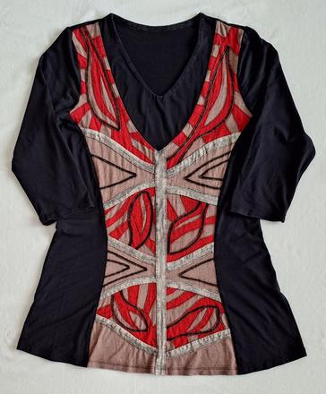 Tričko s trojštvrťovým rukávom, 42