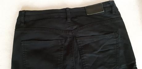 Čierne elastické rifle h&m, h&m,36