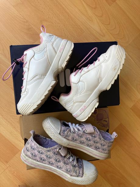 Tenisky + zadarmo platenky stich, fila,31