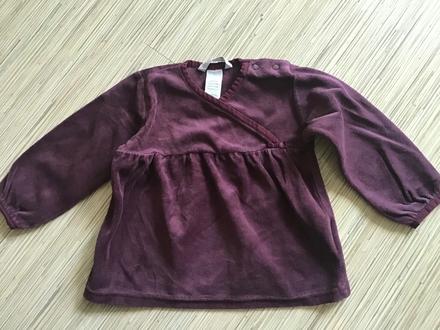 Zamatová tunika k objednavke, h&m,80