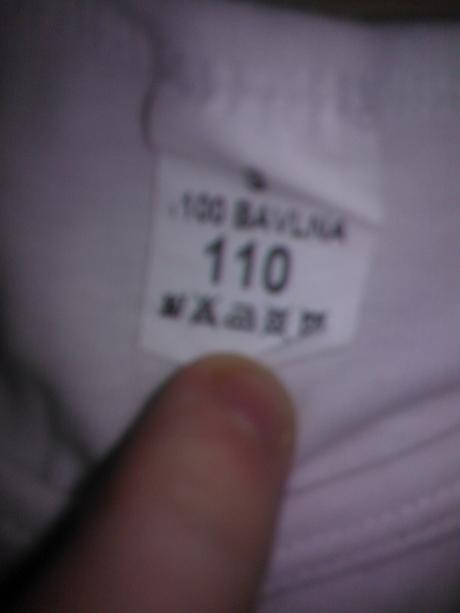 Biele tricko tenke, 110