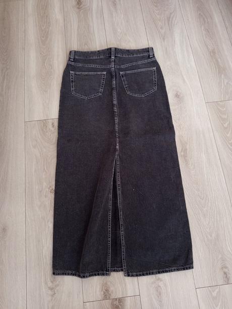 Maxi riflová sukňa, reserved,s