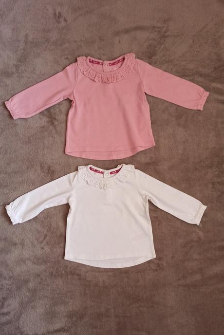 Tričká s madeirou 6-9m)74, f&f,74