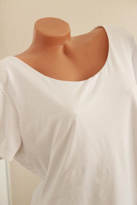 Biele body tričko, xl, xl