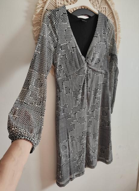 Čiernobiele šaty esprit, esprit,m