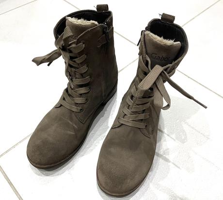 Kožené členkové čižmy gabor 38, gabor,38