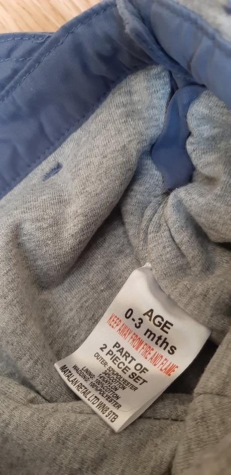 Zateplené nohavice na traky 0-3 m., 56